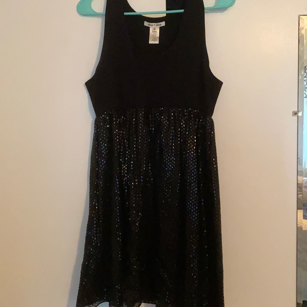 Alice and Olivia babydoll dress